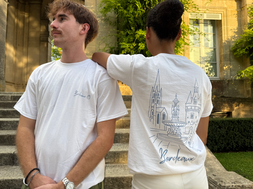 T-shirt Bordeaux