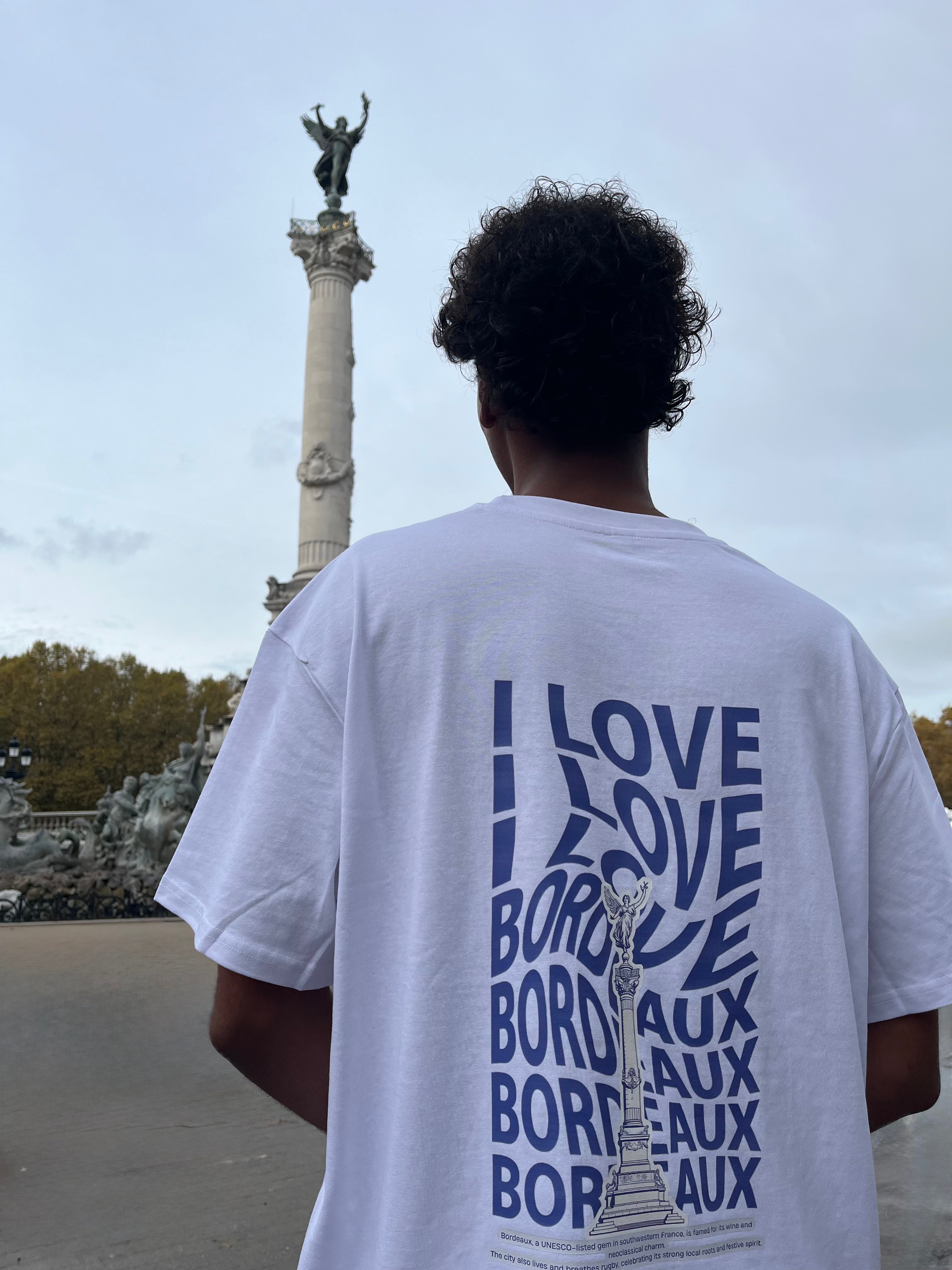 T-shirt "I LOVE BORDEAUX"