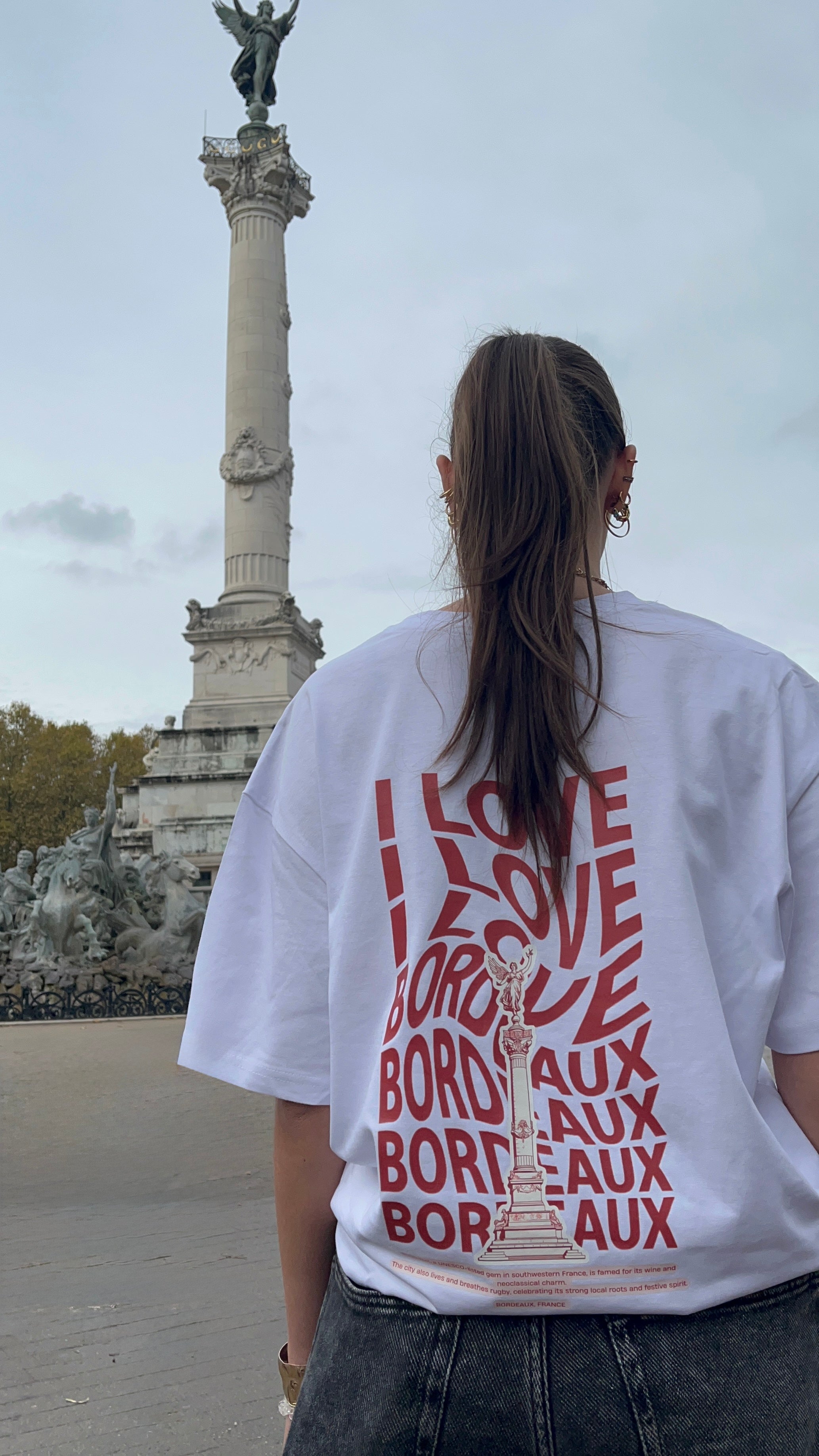 T-shirt "I LOVE BORDEAUX"