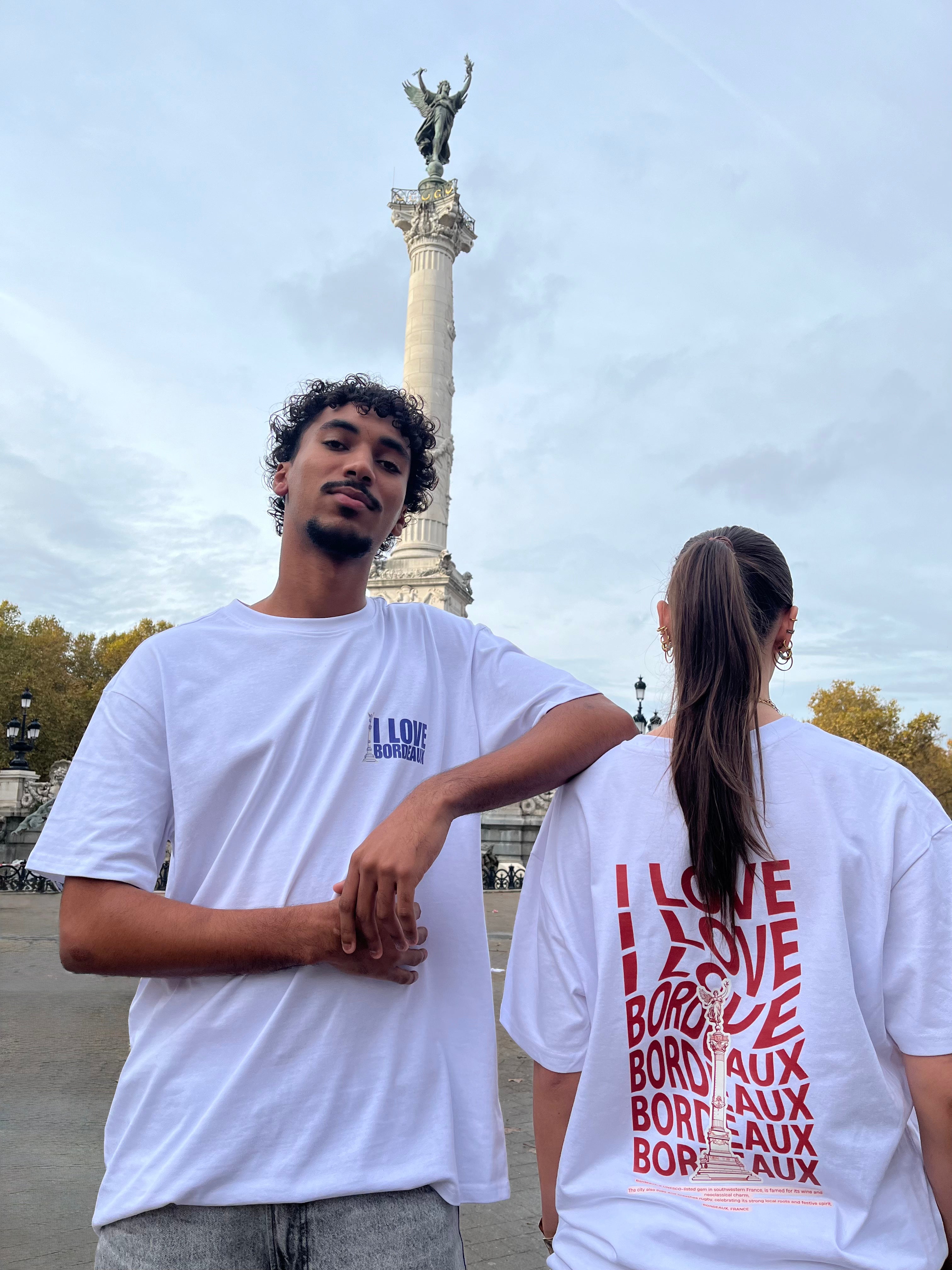 T-shirt "I LOVE BORDEAUX"